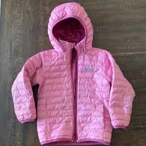 Helly Hansen reversible toddler girls jacket